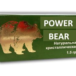 Bear Power Dry Crystal Natural 1.5 gr