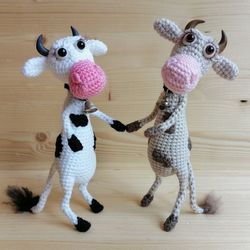 Crochet pattern amigurumi Cow - digital pattern PDF