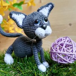 Crochet pattern Kitten (cat) - digital pattern PDF