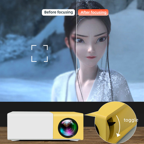 Portable Vibrant Visual Movie Projector | Inspire Uplift