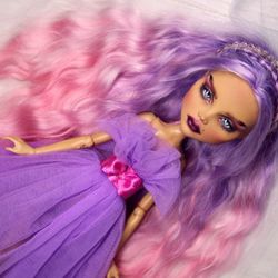 ooak monster high custom doll repaint