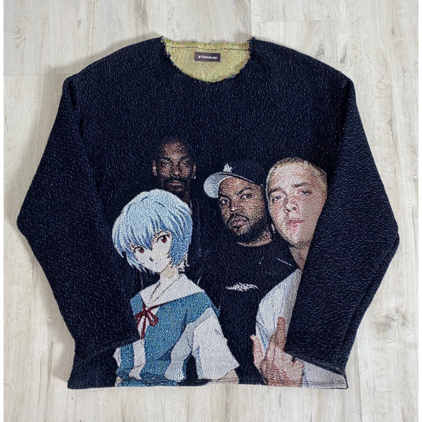 Anime Tapestry Sweatshirt ft. Evangelion, Eminem, Snoop Dog11.jpg