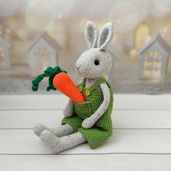 rabbit toy,easter rabbit,easter toy,easter bunny,bunny toy,crochet animals