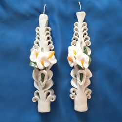 carved candle