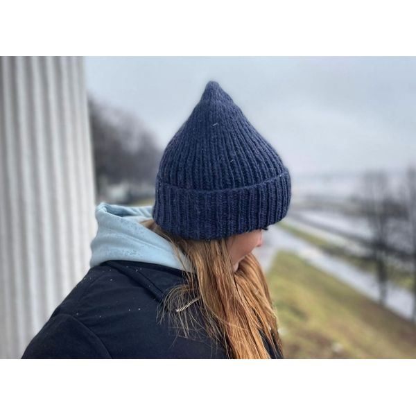 Handknitted-winter-blue-hat-2