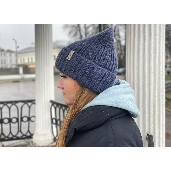 Handknitted-winter-blue-hat-4