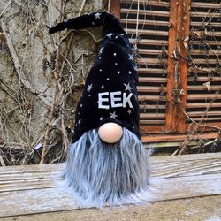 Halloween Decoration Gnome Ornaments Handmade Tomte Swedish Elf Decor Doll for Home, Gift idea, Halloween gifts