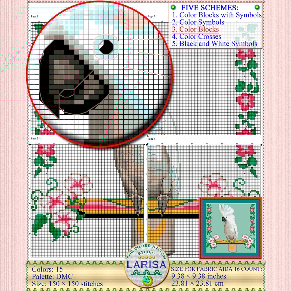 Cross stitch pattern