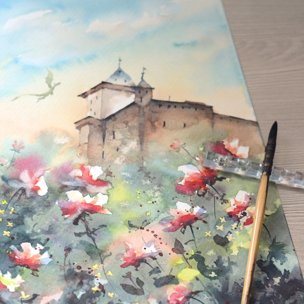 Замок с кр цветами5.jpg