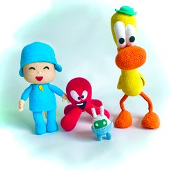 Pocoyo toy sets from 4 to11 toys