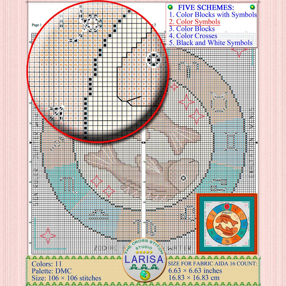 Cross stitch pattern