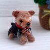 Crochet Yorkshire terrier, Yorkie puppy (5).jpg