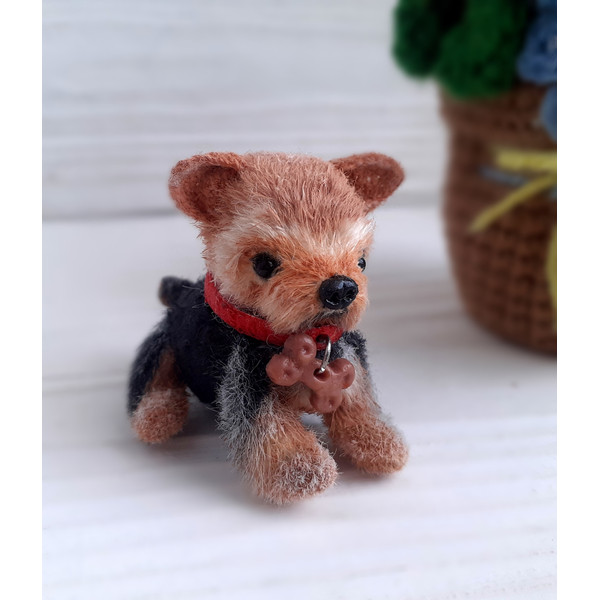 Crochet Yorkshire terrier, Yorkie puppy (5).jpg