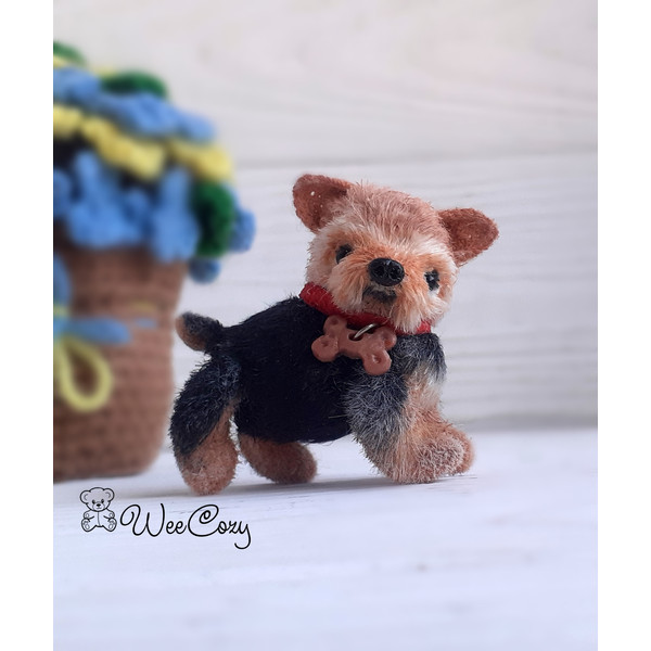Crochet Yorkshire terrier, Yorkie puppy (7).jpg