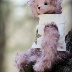 Yeti Bear 21 cm bear panda miniature little bear teddy bear, teddy miniature, for dolls, for blythe, doll toy, fur doll