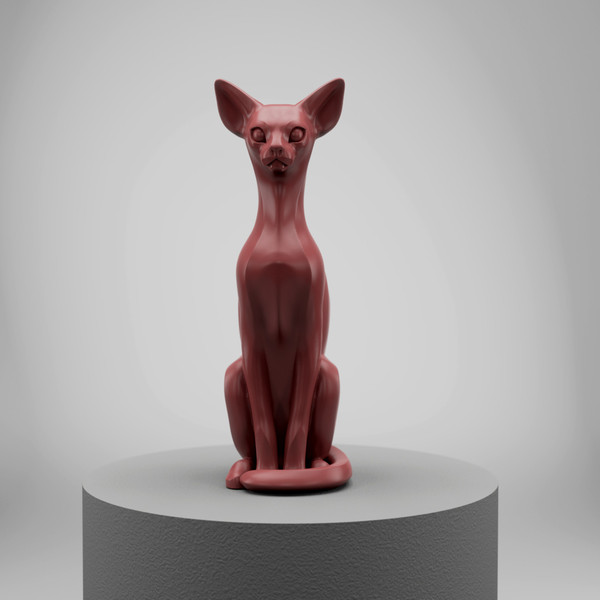 Front cat abissian stl cncfile 3dprintfile.jpg