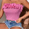 Sexy Ruffle Trim Strapless Crop Tube Top Tee Tshirt Blouse Women Summer (2).jpg