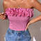 Sexy Ruffle Trim Strapless Crop Tube Top Tee Tshirt Blouse Women Summer (4).jpg