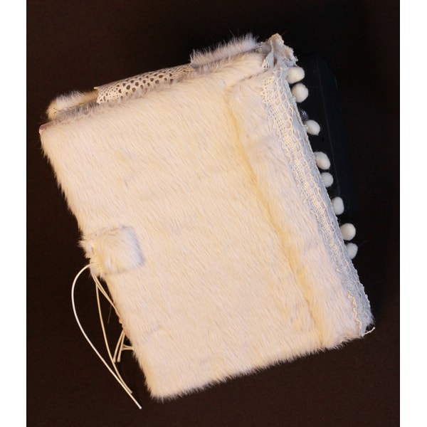 Fluffy Faux Fur Cute Cat Journal, Notebook, Art Book for dra - Inspire ...
