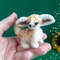 Crochet fox toy, Fennec fox plush, Realistic animal toy (10).jpg