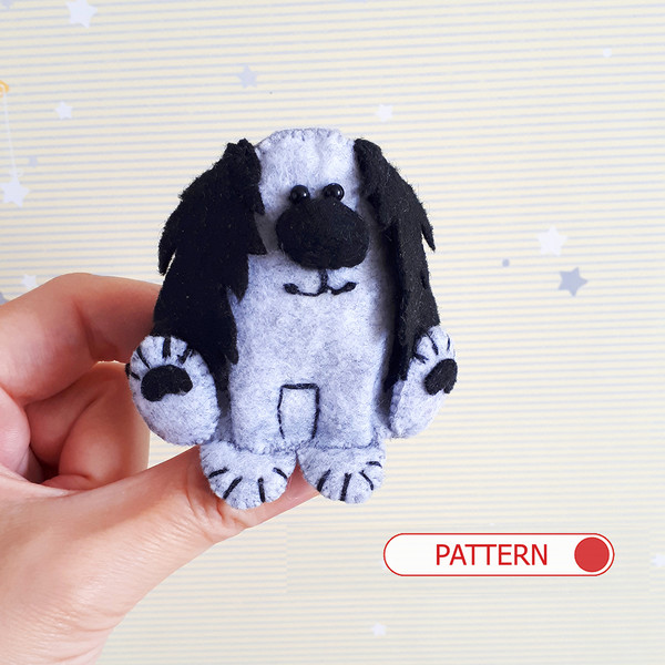 Dog pattern, stuffed animal toys felt or plush sewing pattern.jpg