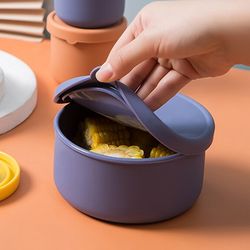 Eco-Friendly Silicone Bowl Lunch Box