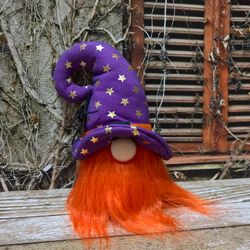 Halloween Witch gnome, Halloween decoration gnome, Halloween outdoor decor, Home decor, Gift idea, Halloween gift