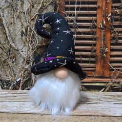 Witch gnome, Halloween decoration gnome, Halloween outdoor decor, Home decor, Gift idea, Halloween gift, Fall gnome