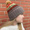 Knitted-jacquard-unisex-pompom-hat-4