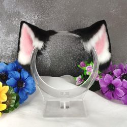 Black Kitten Ears Headband Neko Ears Cosplay