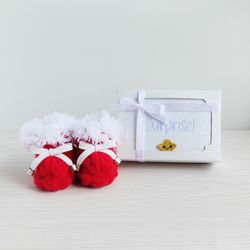 Christmas pregnancy announcement grandparents box - ready to ship