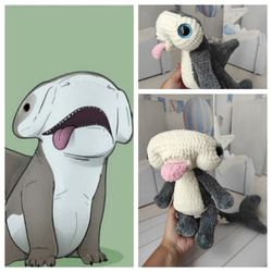 Hammer shark toy,Plush crochet shark toy