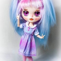 Custom Anime Blythe doll by Yumi Camui