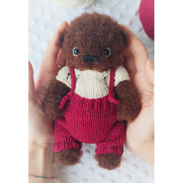 Handmade teddy bear-Crochet bear-Gift for her-Beautiful baby toysIMG_20220109_215430.jpg