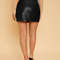Faux PU Leather High Waist Zipper Side Straight Pencil Mini Skirt Women (3).jpg