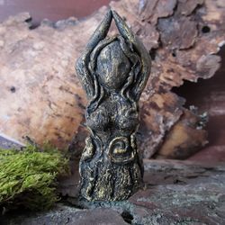 Mother Earth Goddess Gaia Wiccan Pagan statue