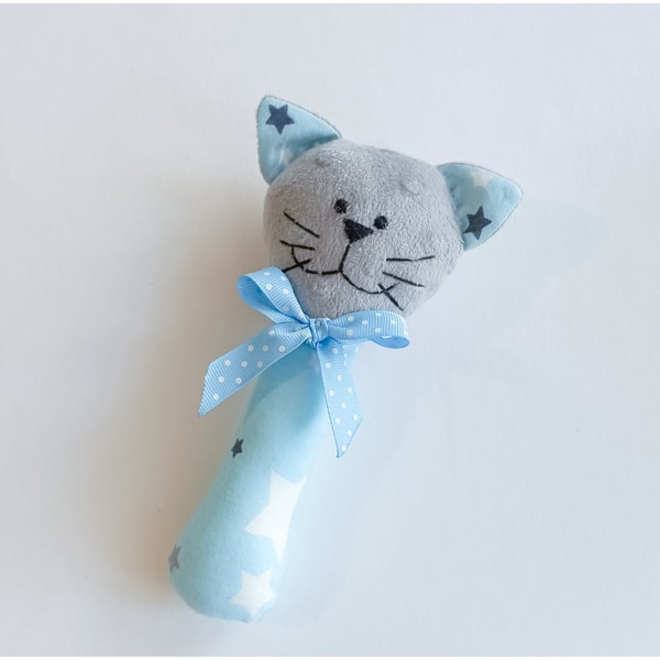 PDF sewing pattern Kitty baby rattle Digital Download, handm | Inspire ...