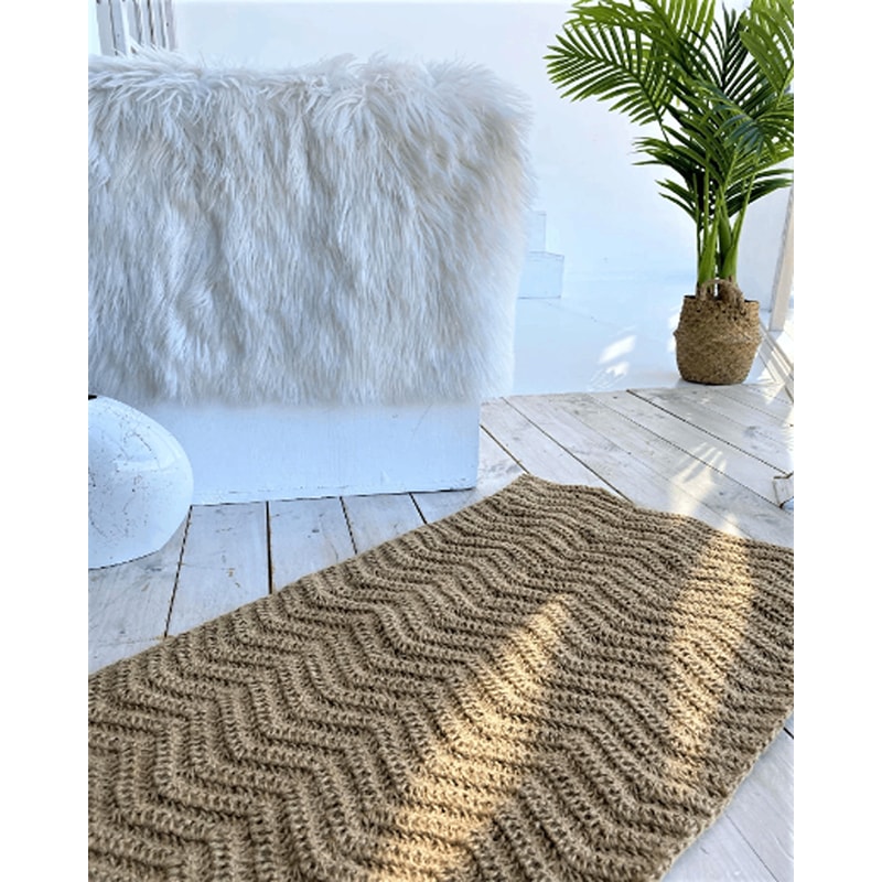 Hippie Rug RV Decor Bohemian runner rug Jute doormat Bathroo | Inspire ...