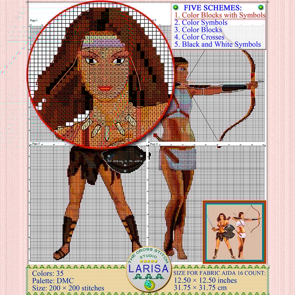 Cross stitch pattern