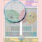 Happy birthday cross stitch pattern