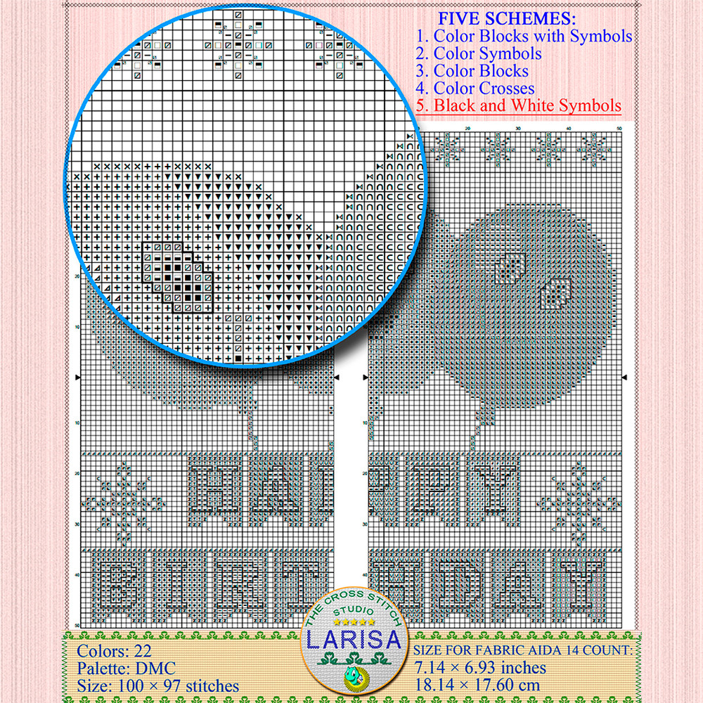 Funny balloons pattern