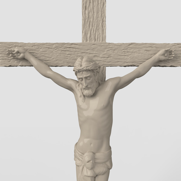 Scale catholiccross stl cncmodel 3dprintmodel.jpg
