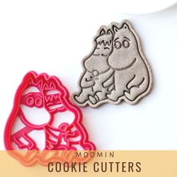 Moomin and Snorkmaiden cookie cutter.
