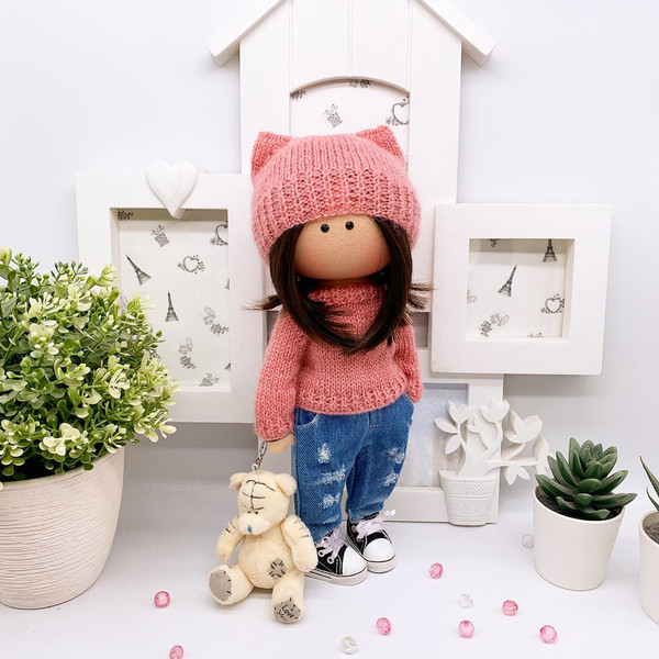 textile-tilda-doll-handmade-interior-doll-Art-doll-Cloth-Doll-dolls-for-girls-fabric-doll-personalized-doll-parenting-Toy-animals-Dogs-ripped-jean-teddy-bear-sq