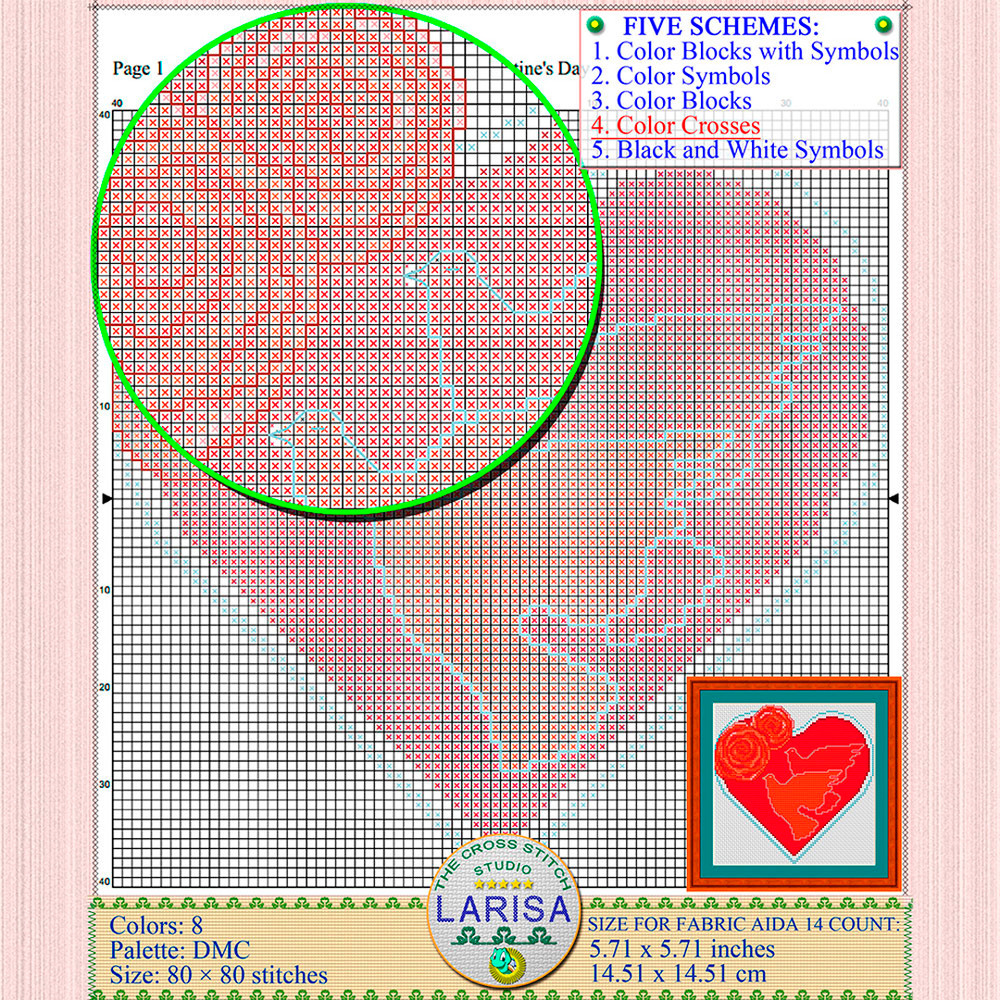 Cross stitch pattern