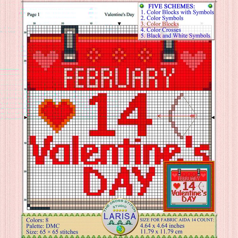 Cross stitch pattern