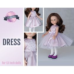 Paola Reina dress, shoes, underwear, 13 inch doll clothes, Paola Reina clothes, 32 cm doll clothes, Dress Paola Reina