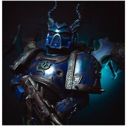 W40k - Spacemarine - costume - Alpha Legion - cosplay armor - Chaos Marine - warhammer 40000 - inspired - made to order