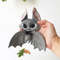 Bat plush pattern, Halloween decorations bats.jpg