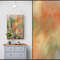 Painting-Abstraction-painting-spring-orange